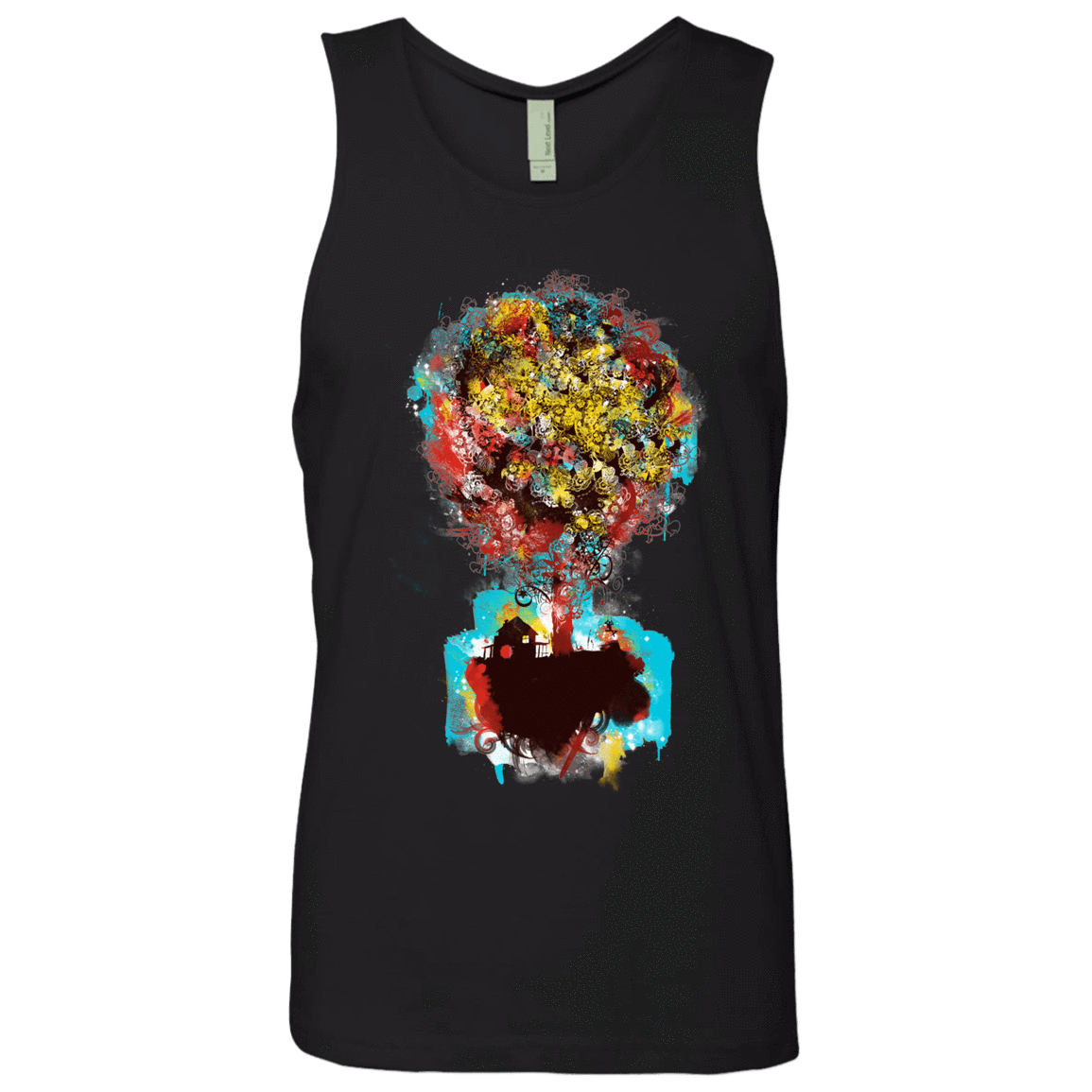 T-Shirts Black / S Magical Tree Men's Premium Tank Top