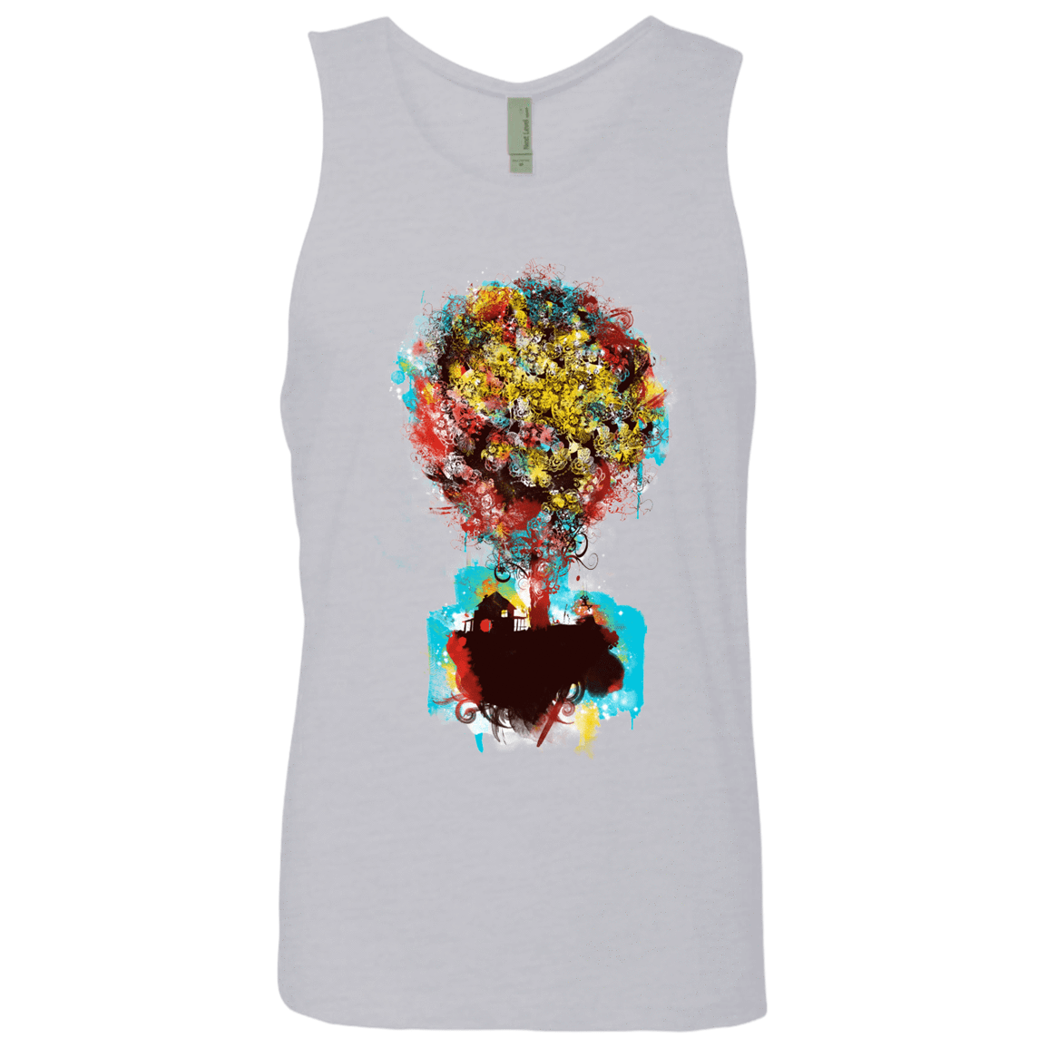 T-Shirts Heather Grey / S Magical Tree Men's Premium Tank Top