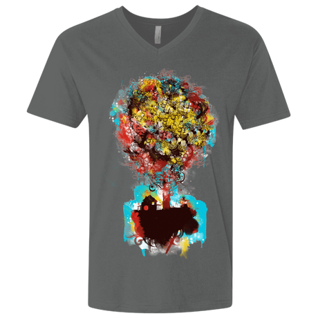 T-Shirts Heavy Metal / X-Small Magical Tree Men's Premium V-Neck