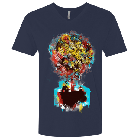 T-Shirts Midnight Navy / X-Small Magical Tree Men's Premium V-Neck