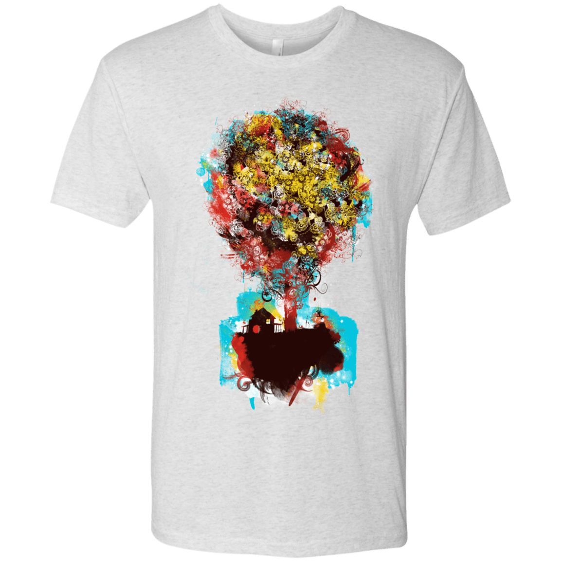 T-Shirts Heather White / S Magical Tree Men's Triblend T-Shirt