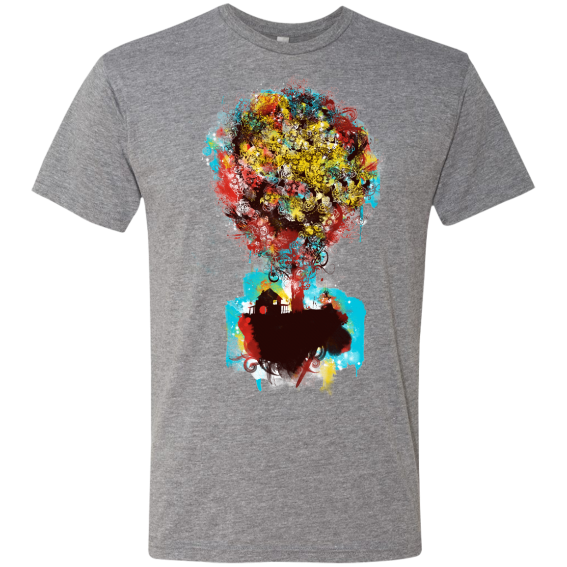T-Shirts Premium Heather / S Magical Tree Men's Triblend T-Shirt