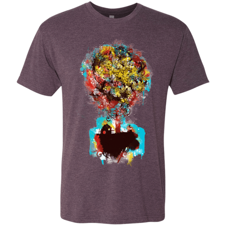 T-Shirts Vintage Purple / S Magical Tree Men's Triblend T-Shirt