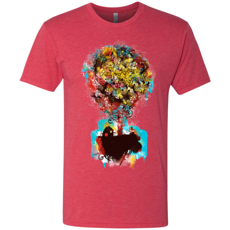 T-Shirts Vintage Red / S Magical Tree Men's Triblend T-Shirt