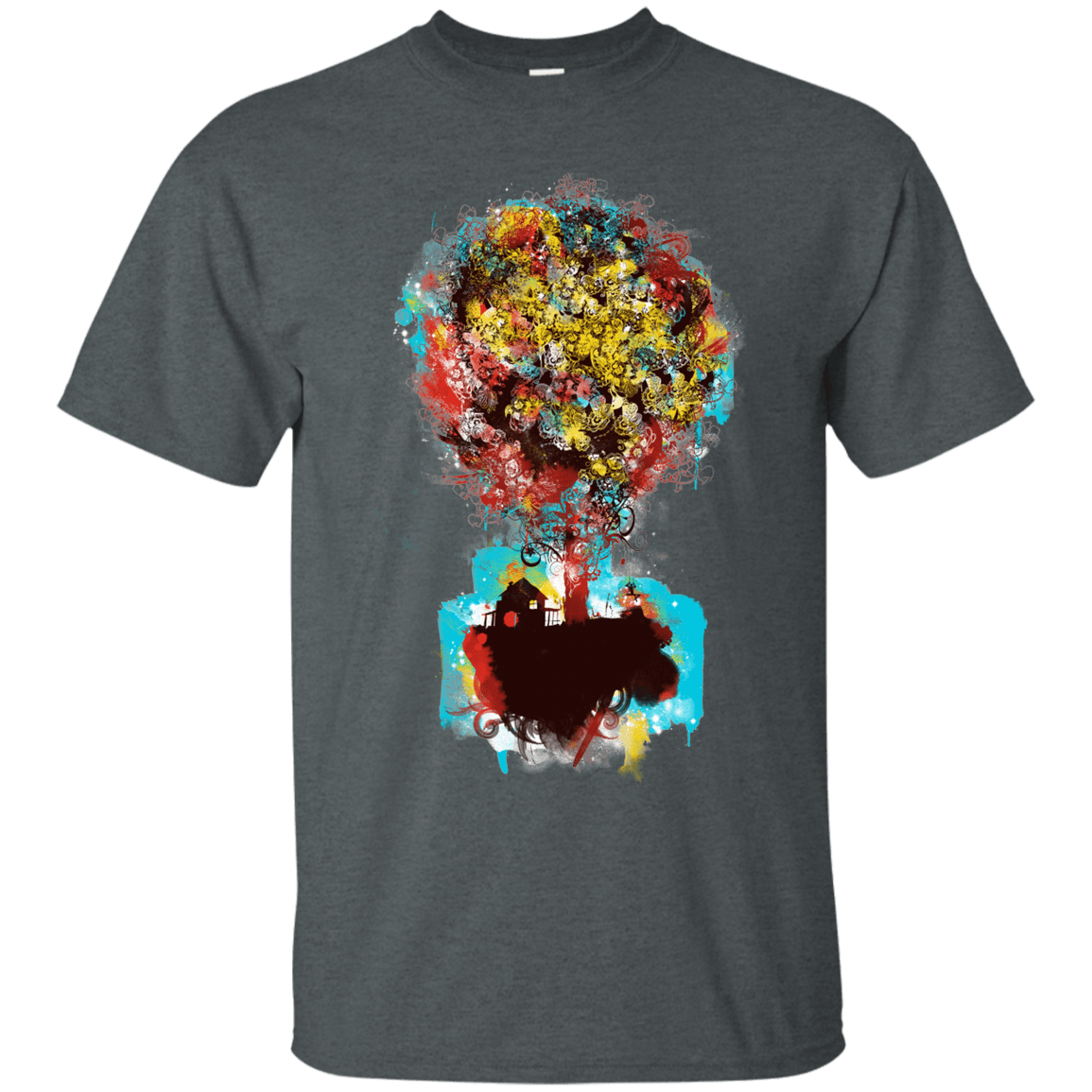 T-Shirts Dark Heather / S Magical Tree T-Shirt