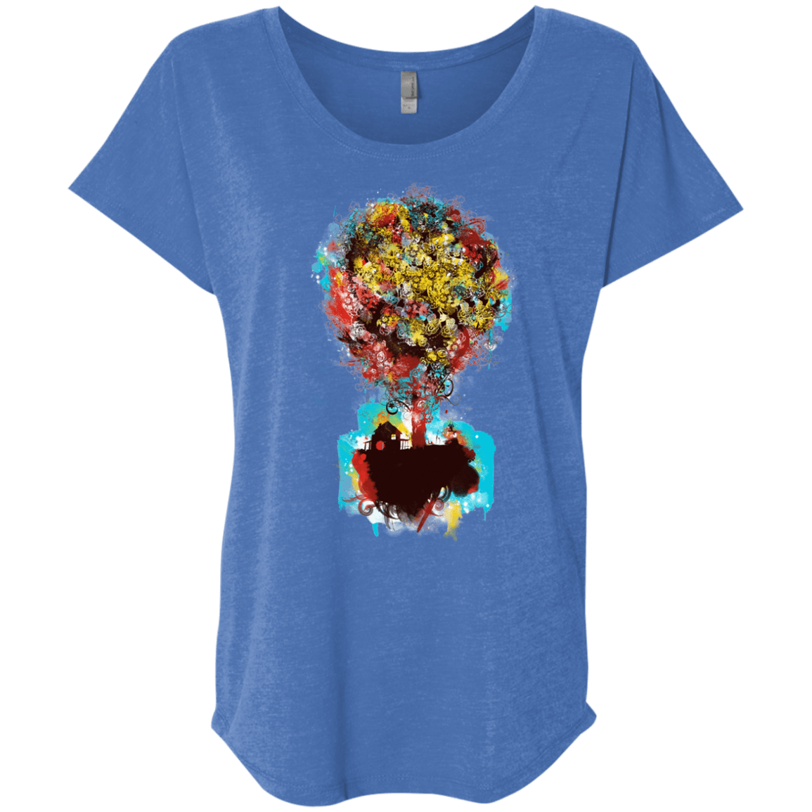 Magical Tree Triblend Dolman Sleeve