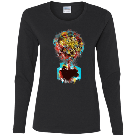 T-Shirts Black / S Magical Tree Women's Long Sleeve T-Shirt