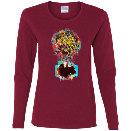 T-Shirts Cardinal / S Magical Tree Women's Long Sleeve T-Shirt