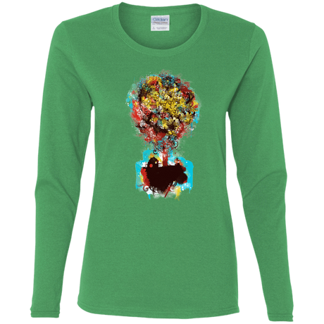T-Shirts Irish Green / S Magical Tree Women's Long Sleeve T-Shirt