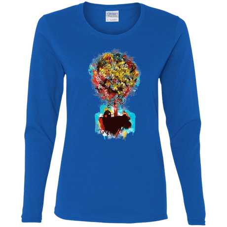 T-Shirts Royal / S Magical Tree Women's Long Sleeve T-Shirt