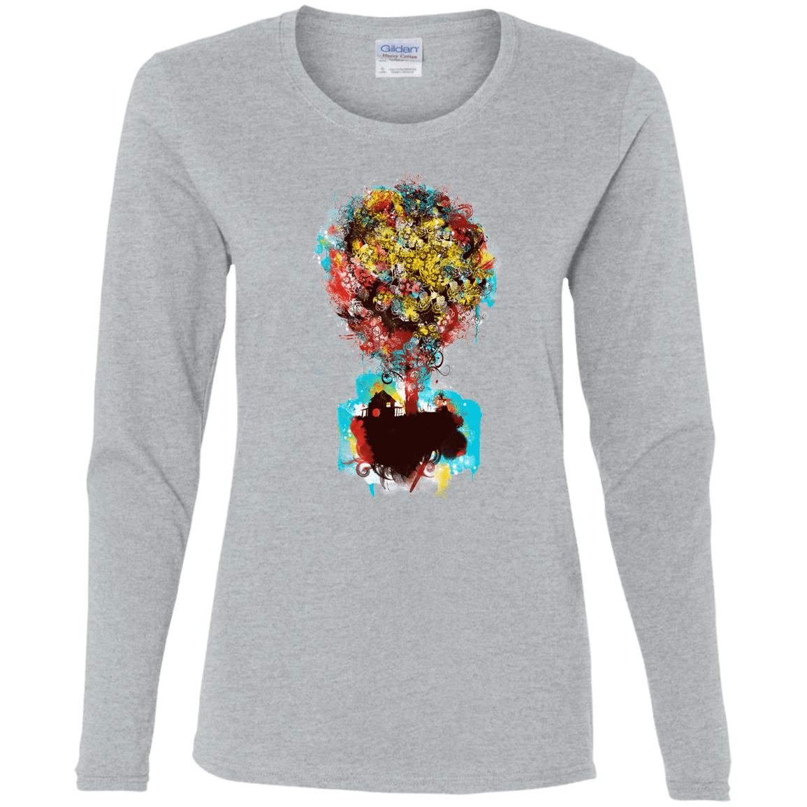 T-Shirts Sport Grey / S Magical Tree Women's Long Sleeve T-Shirt