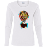 T-Shirts White / S Magical Tree Women's Long Sleeve T-Shirt