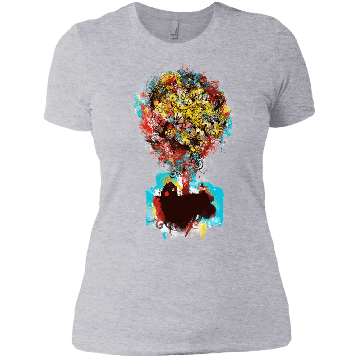 T-Shirts Heather Grey / X-Small Magical Tree Women's Premium T-Shirt