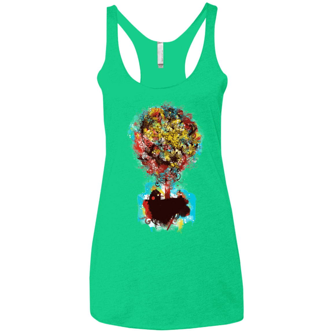 Magical Tree Women's Triblend Racerback Tank