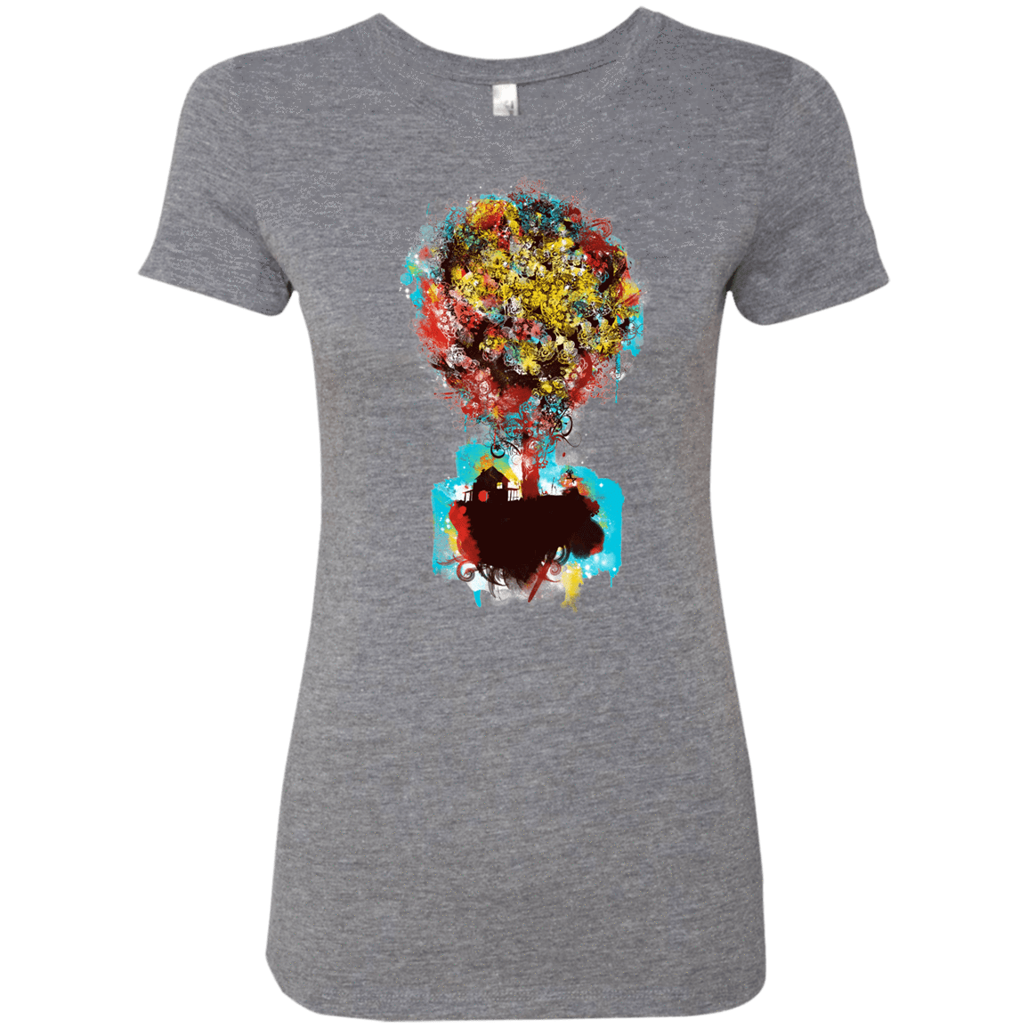 T-Shirts Premium Heather / S Magical Tree Women's Triblend T-Shirt