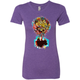 T-Shirts Purple Rush / S Magical Tree Women's Triblend T-Shirt