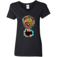 T-Shirts Black / S Magical Tree Women's V-Neck T-Shirt