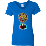 T-Shirts Royal / S Magical Tree Women's V-Neck T-Shirt