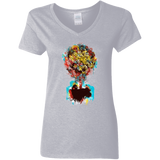 T-Shirts Sport Grey / S Magical Tree Women's V-Neck T-Shirt