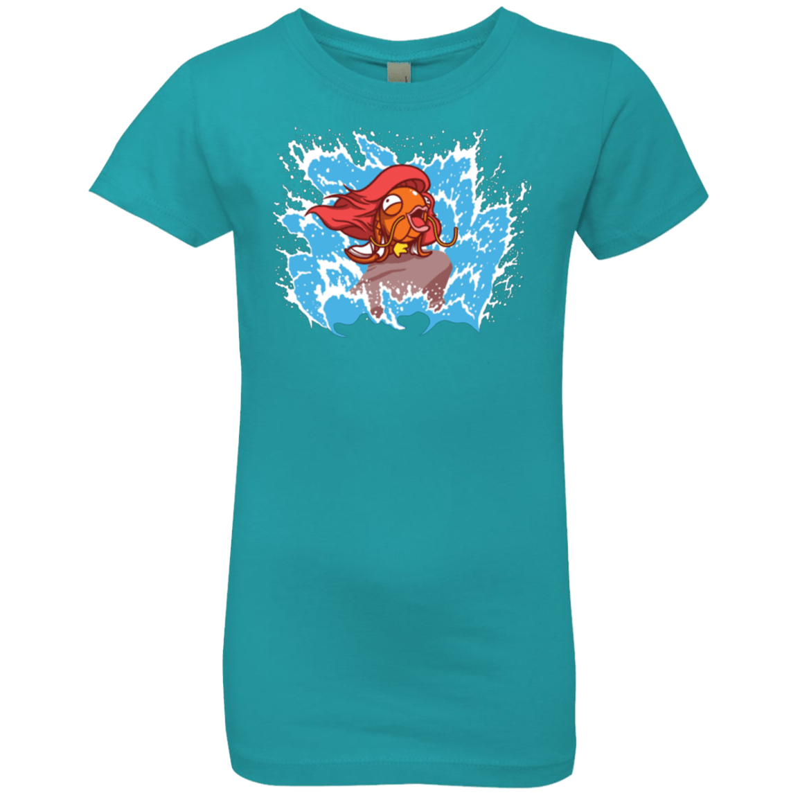 T-Shirts Tahiti Blue / YXS Magikarp Girls Premium T-Shirt