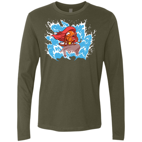 T-Shirts Military Green / Small Magikarp Men's Premium Long Sleeve