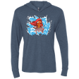 T-Shirts Indigo / X-Small Magikarp Triblend Long Sleeve Hoodie Tee