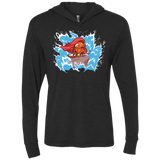 T-Shirts Vintage Black / X-Small Magikarp Triblend Long Sleeve Hoodie Tee