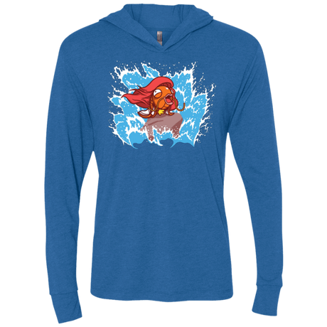 T-Shirts Vintage Royal / X-Small Magikarp Triblend Long Sleeve Hoodie Tee