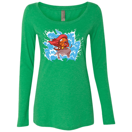 T-Shirts Envy / Small Magikarp Women's Triblend Long Sleeve Shirt