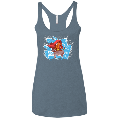 T-Shirts Indigo / X-Small Magikarp Women's Triblend Racerback Tank