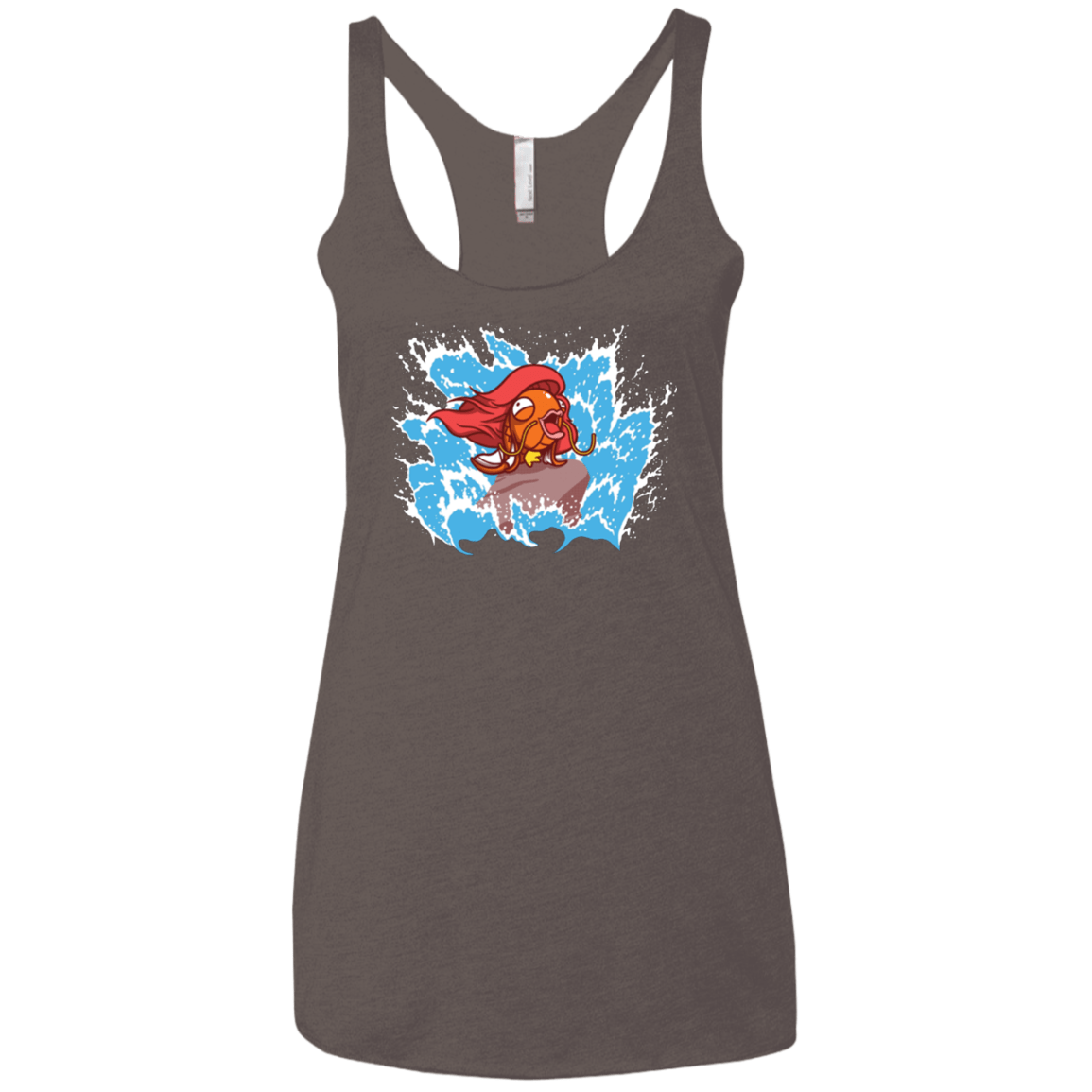 T-Shirts Macchiato / X-Small Magikarp Women's Triblend Racerback Tank