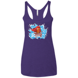 T-Shirts Purple / X-Small Magikarp Women's Triblend Racerback Tank