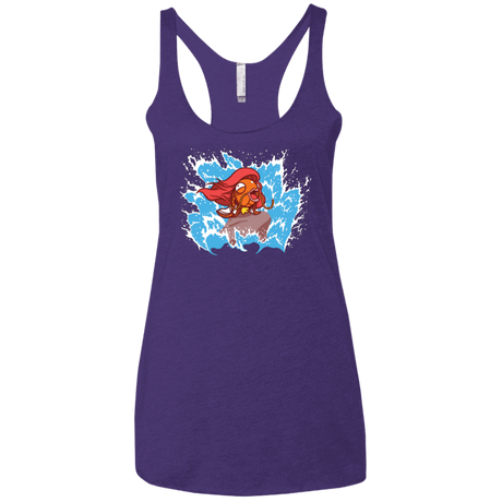 T-Shirts Purple / X-Small Magikarp Women's Triblend Racerback Tank