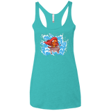 T-Shirts Tahiti Blue / X-Small Magikarp Women's Triblend Racerback Tank
