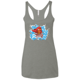 T-Shirts Venetian Grey / X-Small Magikarp Women's Triblend Racerback Tank