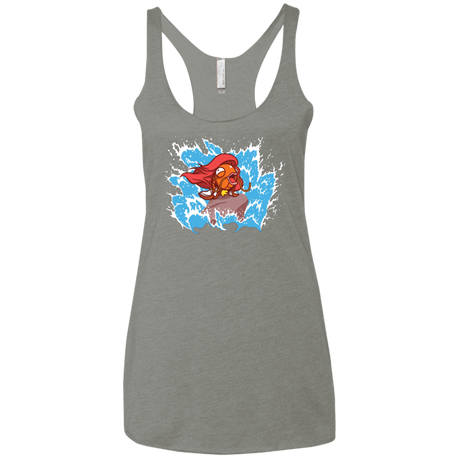 T-Shirts Venetian Grey / X-Small Magikarp Women's Triblend Racerback Tank
