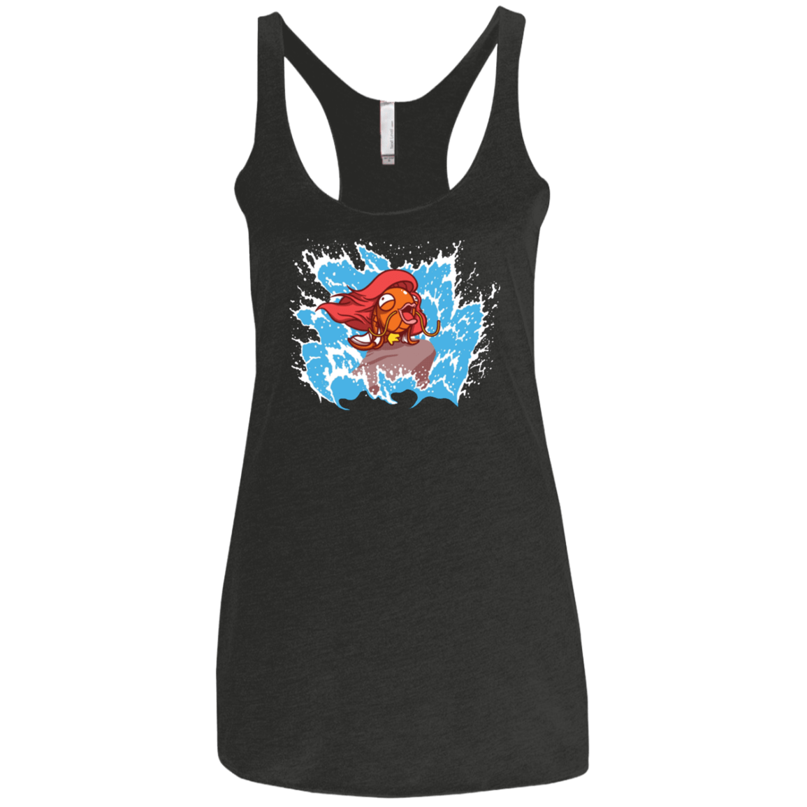 T-Shirts Vintage Black / X-Small Magikarp Women's Triblend Racerback Tank