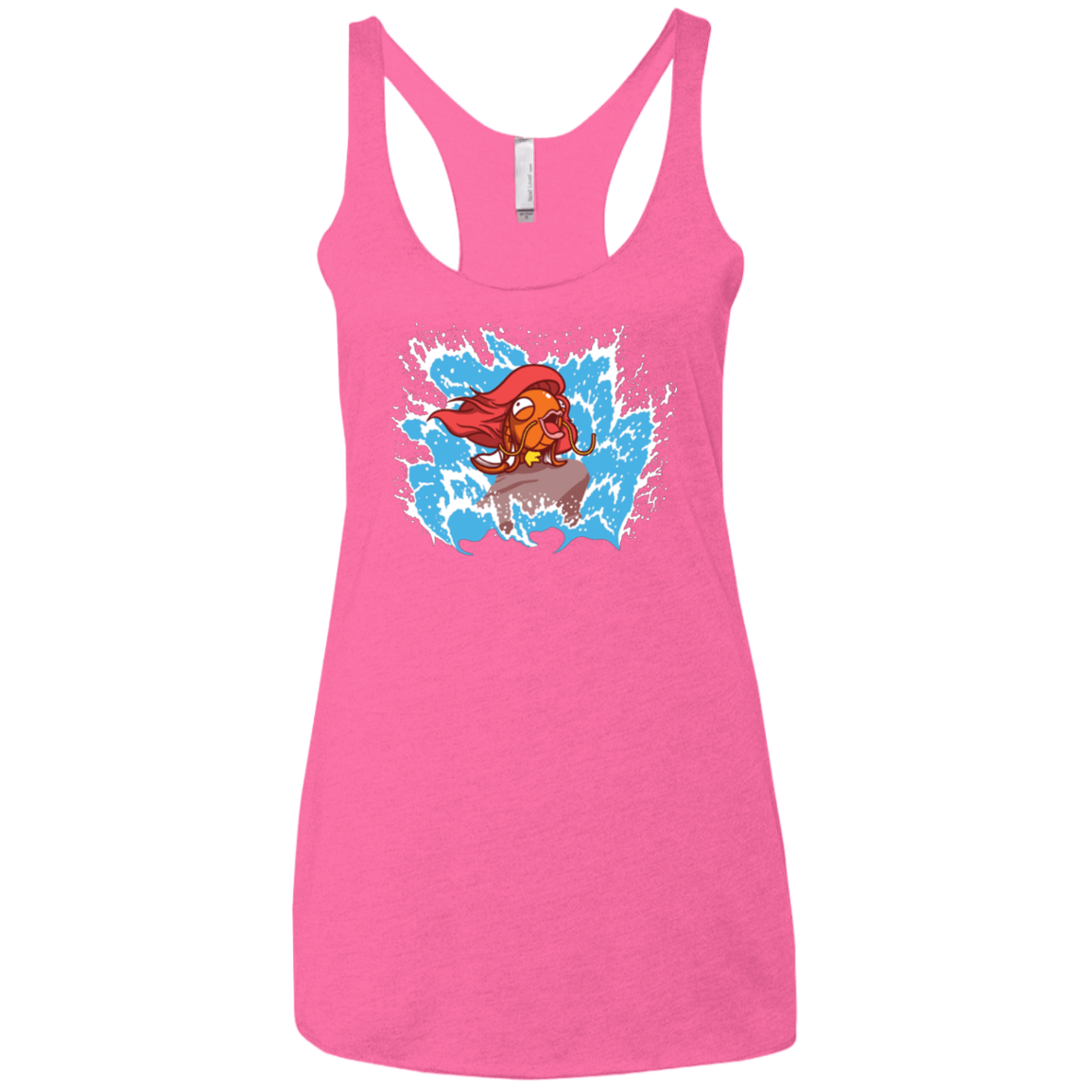 T-Shirts Vintage Pink / X-Small Magikarp Women's Triblend Racerback Tank
