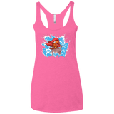 T-Shirts Vintage Pink / X-Small Magikarp Women's Triblend Racerback Tank