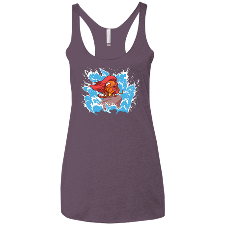 T-Shirts Vintage Purple / X-Small Magikarp Women's Triblend Racerback Tank