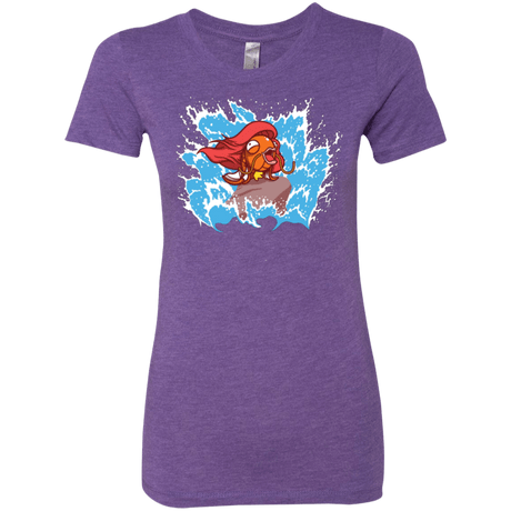 T-Shirts Purple Rush / Small Magikarp Women's Triblend T-Shirt