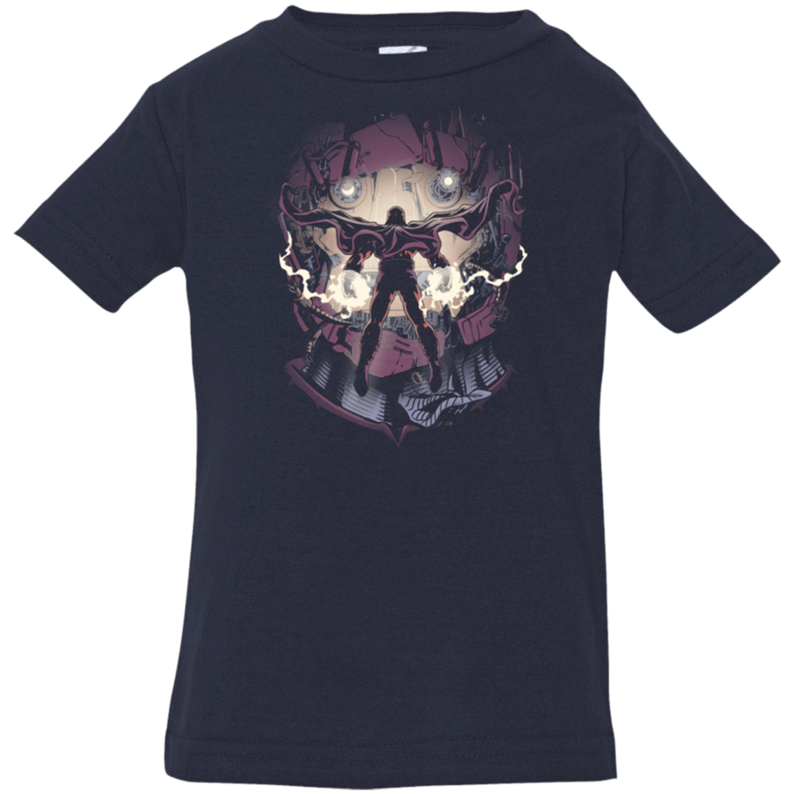 T-Shirts Navy / 6 Months Magnetic Confrontation Infant Premium T-Shirt