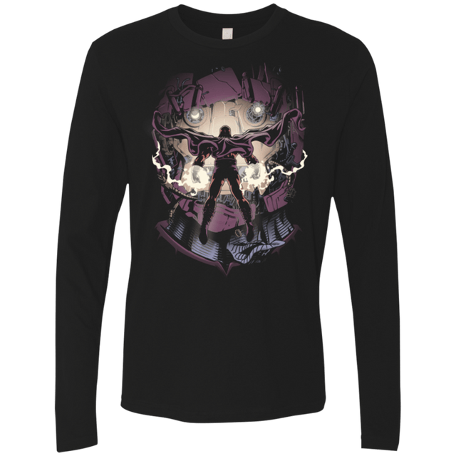 T-Shirts Black / Small Magnetic Confrontation Men's Premium Long Sleeve