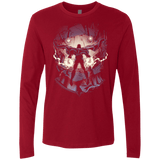 T-Shirts Cardinal / Small Magnetic Confrontation Men's Premium Long Sleeve