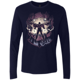 T-Shirts Midnight Navy / Small Magnetic Confrontation Men's Premium Long Sleeve