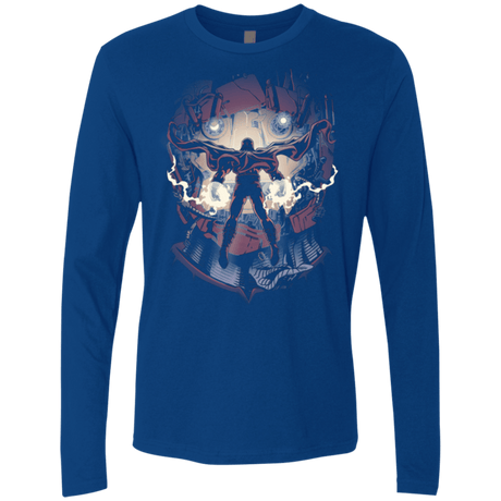 T-Shirts Royal / Small Magnetic Confrontation Men's Premium Long Sleeve