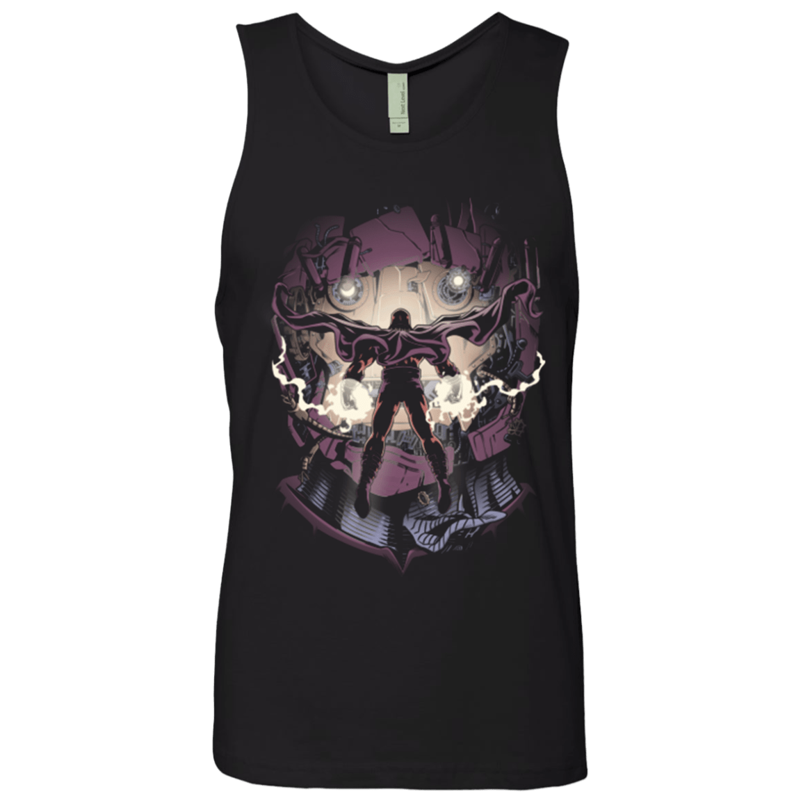 T-Shirts Black / Small Magnetic Confrontation Men's Premium Tank Top