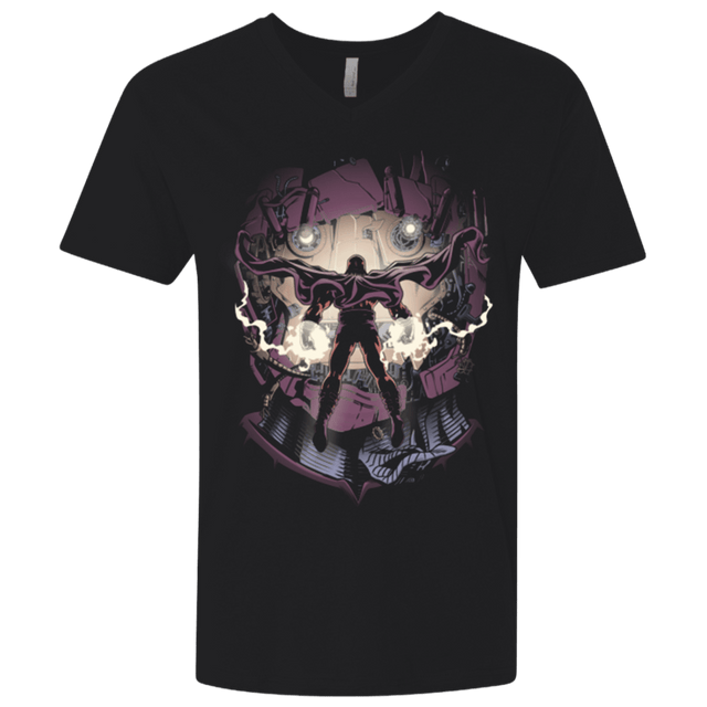 T-Shirts Black / X-Small Magnetic Confrontation Men's Premium V-Neck