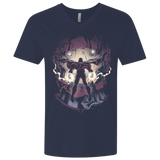 T-Shirts Midnight Navy / X-Small Magnetic Confrontation Men's Premium V-Neck