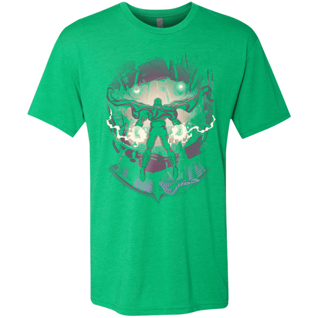 T-Shirts Envy / Small Magnetic Confrontation Men's Triblend T-Shirt